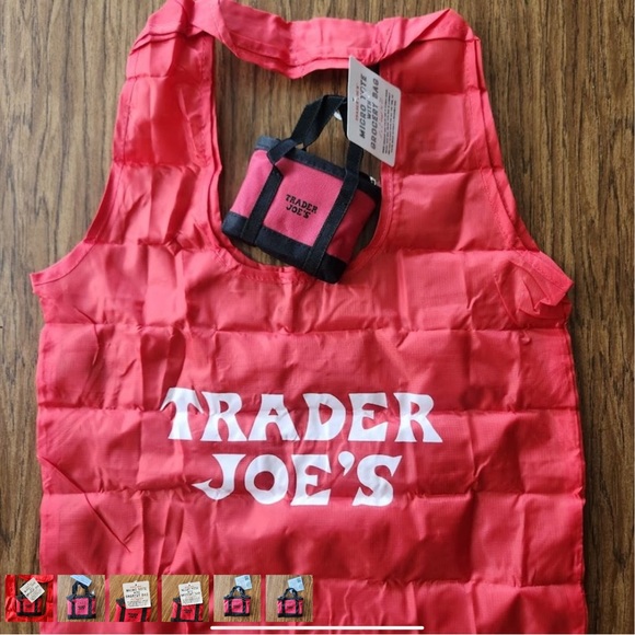 Trader Joe’s Micro Tote Shopping Bag - FREE WITH $100 ORDER - Picture 3 of 5